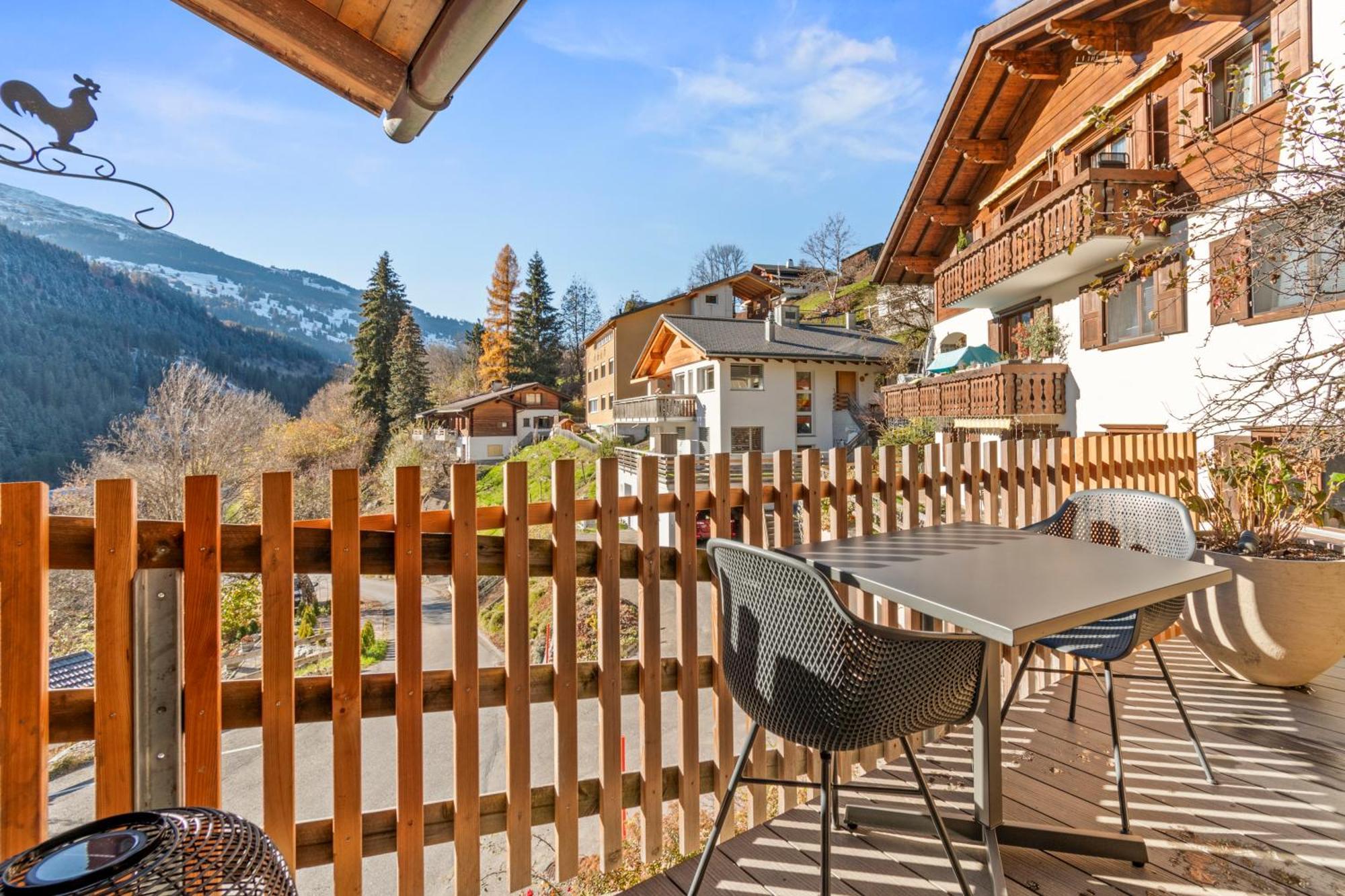 Gemuetliches Chalet Mit Privater Sauna Und Schoener Aussicht Küblis Extérieur photo