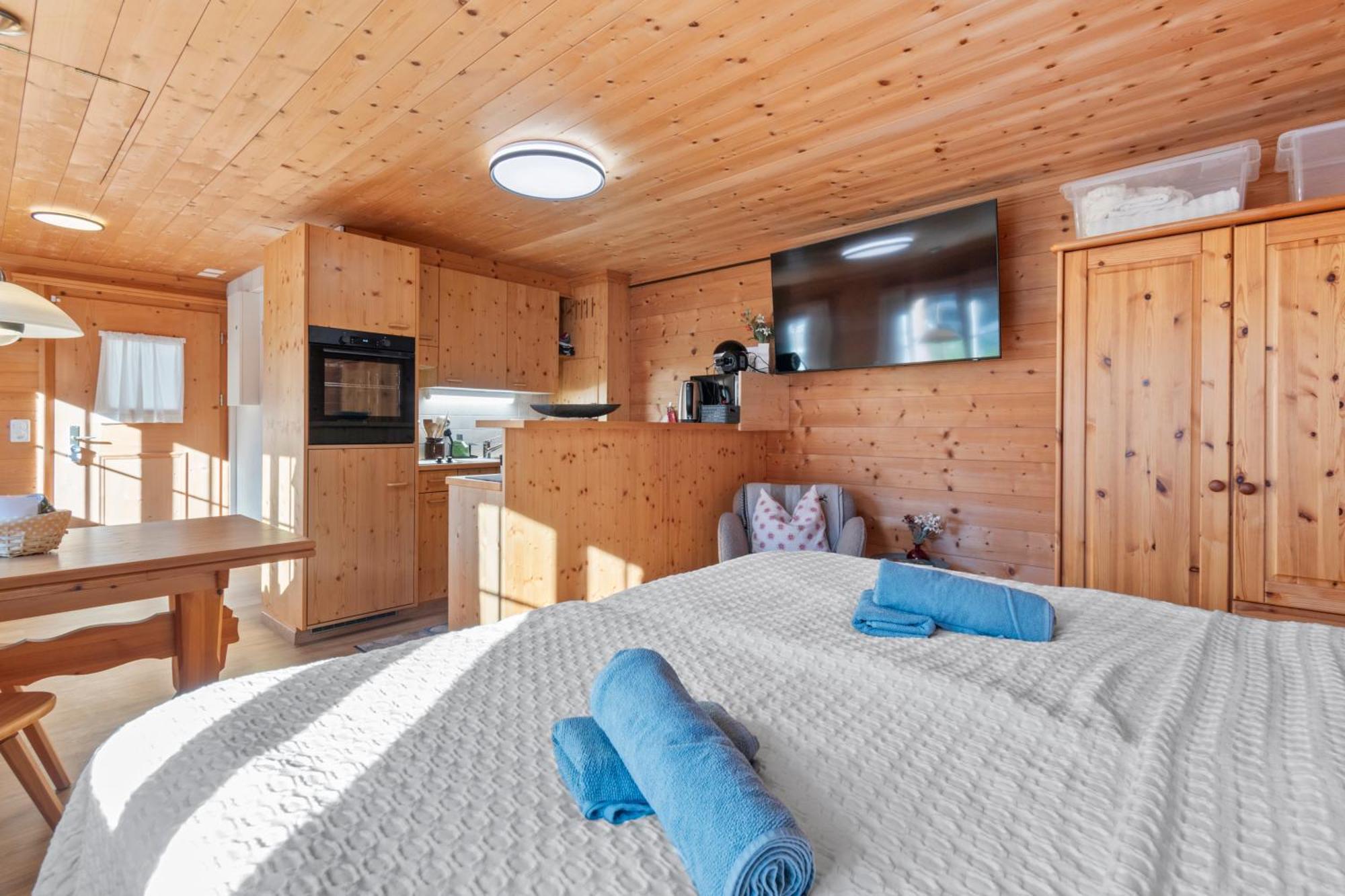 Gemuetliches Chalet Mit Privater Sauna Und Schoener Aussicht Küblis Extérieur photo