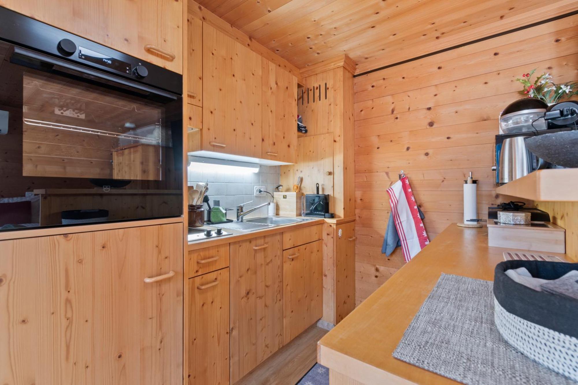 Appartement Gemuetliches Chalet Mit Privater Sauna Und Schoener Aussicht à Küblis Extérieur photo