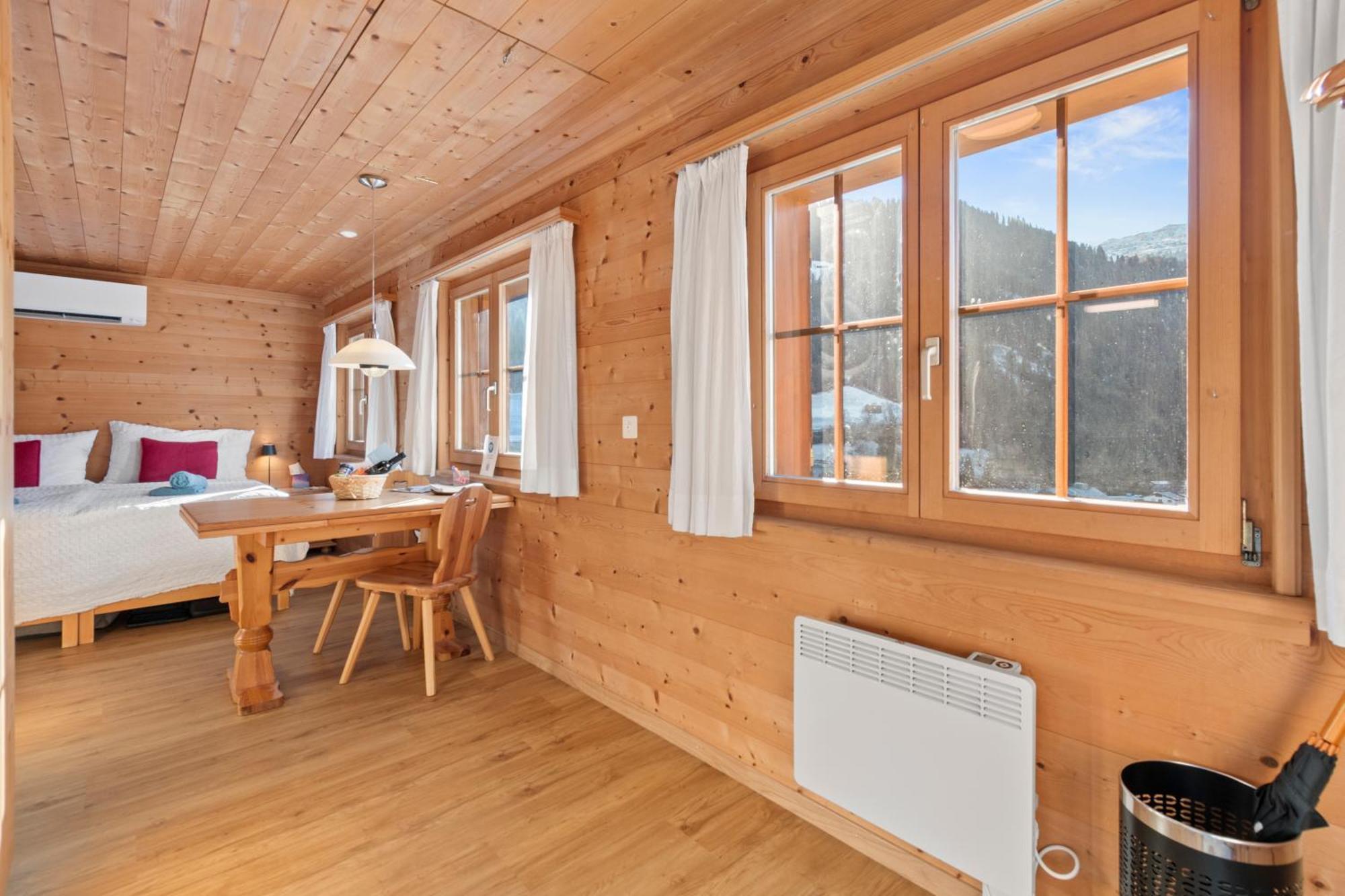 Appartement Gemuetliches Chalet Mit Privater Sauna Und Schoener Aussicht à Küblis Extérieur photo