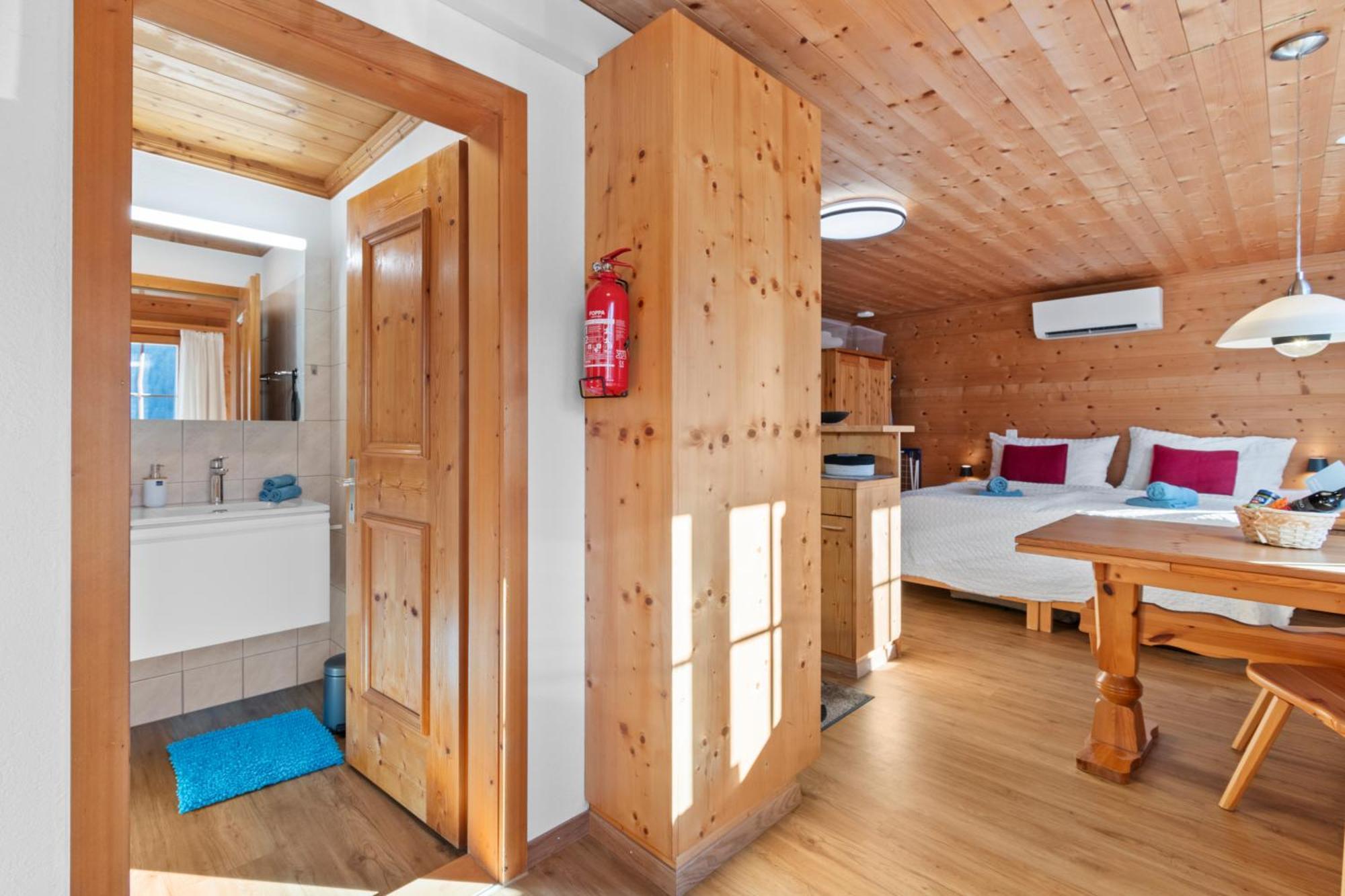 Appartement Gemuetliches Chalet Mit Privater Sauna Und Schoener Aussicht à Küblis Extérieur photo